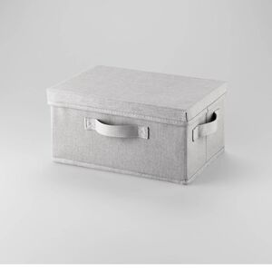 Gray Storage Box with Handles